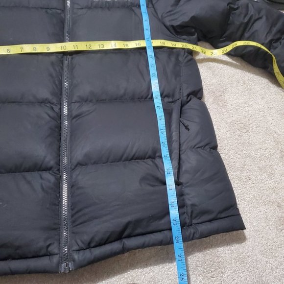 EDDIE BAUER / S / Men's EB650 Wide Channel Down Filled Puffer Coat Jacket Black - Picture 13 of 15